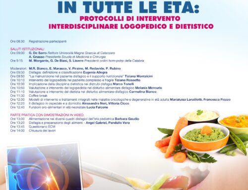 CORSO ECM 25/26 NOVEMBRE – La disfagia in tutte le età